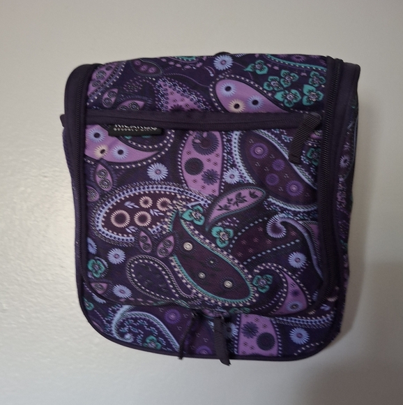 Ricardo Beverly Hills Purple Paisley Hanging Organizer - Picture 1 of 8
